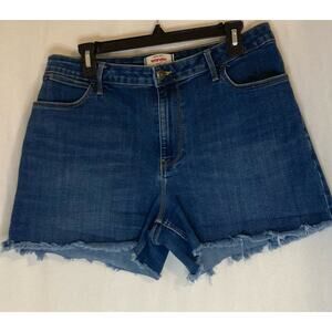 Wrangler Women’s Jean Shorts 4” Frayed‎ Size 34